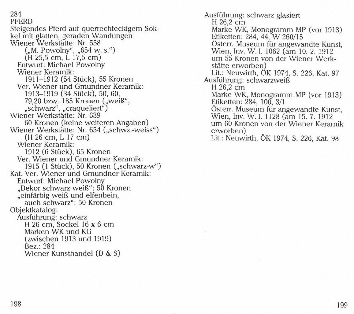 Markenlexikon 3 Wiener Keramik